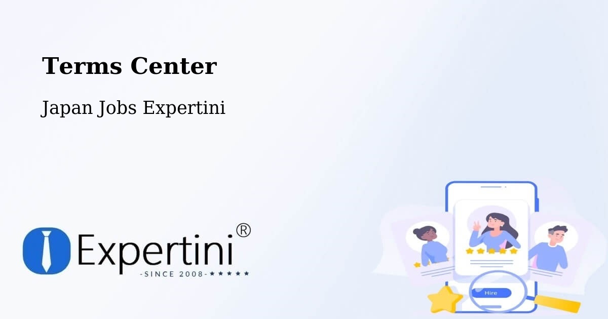 Terms of Service – Kure - Japan Jobs Expertini